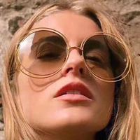 Aesthetic Oversized Lens Women Sunglasses