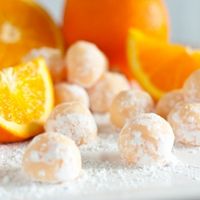 Orange Creamsicle Truffles - melt in your mouth divine