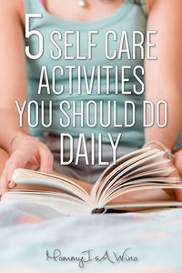 Self Care Checklist and Routine Ideas For Moms - Self Care Activities and Tips For Women - 5 Self Care Activities You Should Do Daily #selfcare #selfcareforwomen #selfcareformoms #selfcareideas #takecareofyourself #selfcareroutine