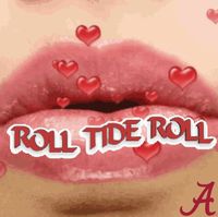 Roll Tide Roll via GIPHY. gif, roll tide roll, Alabama Crimson Tide, hearts, love football, coach's hat