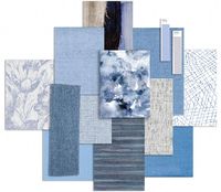 Clarity represents expansive blue skies with their uplifting freshness. It is a color with which to soar, to banish anything negative, and embrace the day. Featured Products: Arte Canopy 42021 Arte Flamant Suite V 59203 Arte Latus 50511 Arte Urban 57604 Barking Mad 5322-19 Bengal BE21-05 Desert Sand 5721-76 Niwa NW21-11 Oliver LV21-04 Silk Mirage 2522-73 Vescom Upholstery Lani 7060.41 Pantone Kentucky Blue 15-3915 TCX Pantone Micro Chip 14-4105 TCX Digital Design - Ink Blot DK-WT0013-01