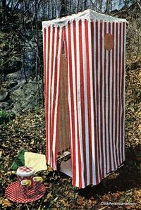 Gimme shelter: Striped outdoor tents (1965)