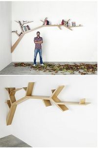 Branch bookshelf