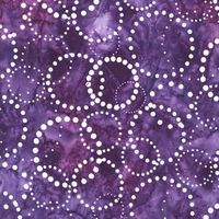 purple AND batik AND circles!!!