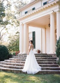 Dusty Blue Garden Wedding at The Rust Manor House