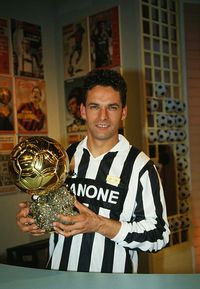 Ballon d'Or Winner Roberto Baggio/Juventus Turin