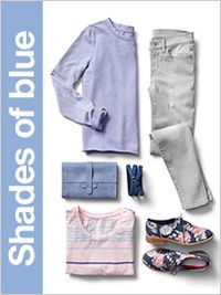 Shades of Blue- gap.com