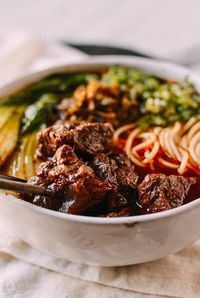 Taiwanese Beef Noodle Soup: In an Instant Pot Or on the Stove