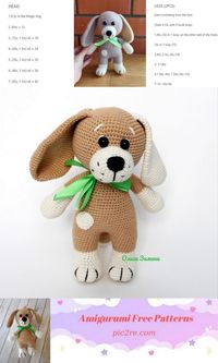 Amigurumi Cute Dog Free Pattern - Amigurumi Free Patterns