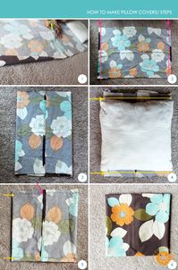 DIY: How to Make Pillow Covers | Live Colorful