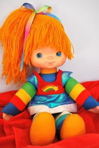 Rainbow Brite- YES! She was one of my favs when I was little! I had this doll!