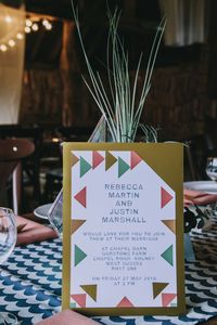 Geometric designs are set to be one of the big 2018 wedding trends. This image by Jessica Milberg from a geometric inspired wedding shows how elegant and fun it can be. https://arabiantents.com/event-design/photographers/jessica-milberg/