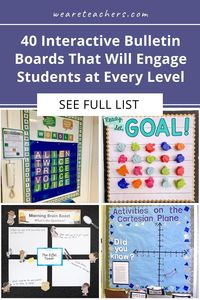 40 Interactive Bulletin Boards To Engage Your Students