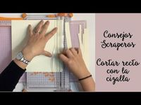 Consejos scraperos para mejorar - Cortar recto con la cizalla - Algo que nadie suele contar... - YouTube