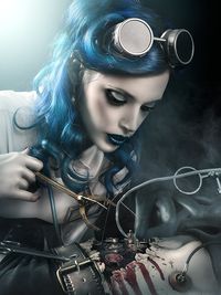 Steampunk Scientist by Rebeca Saray on 500px