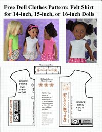 It's a little easier to download and print this free doll shirt pattern if you use this link. I've also got a new tutorial showing how to download and print my free patterns, in case you're new to that. Click here to view my helpful "How to print patterns" tutorial. Yesterday I gave you the…