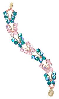 Butterfly Double-Strand Bracelet with SWAROVSKI ELEMENTS - Fire Mountain Gems and Beads