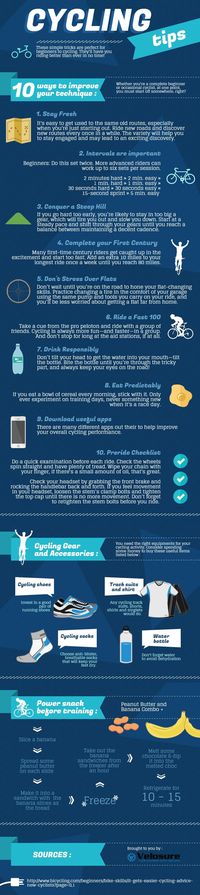 Cycling Tips #infographic