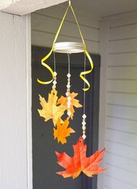 Fall Leaf Mobile