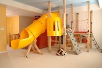 Id have to say that this is a must for a future playroom. Ball pit in the other corner with a tarzan rope.