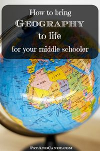 Practical ways to bring this practical subject to life for your kids. Teach #geography... open up their world!