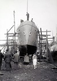 D/S”Lagatun” J. Storviks Mek. Verksted bnr.5 bygd for Frosta Dampskibsselskab A/S i Trondheim klar for dåp og sjøsetting i 1914 på Dahle ved Kristiansund. Når dette skipet ble bygd ble alt til skipet produsert ved verkstedet til og med maskin og kjel og vinsjer. Skipet hadde følgende hoveddimensjoner: Loa 116`/Lpp 108,2`x B 19,2`x D 8,3` og en tonnasje på 179 bruttoregistertonn.