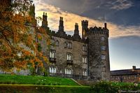 Ireland - Kilkenny Castle on an Autumn day