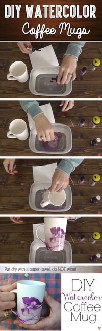 You Will Be Amazed To See What You Can Achieve With A Plain Coffee Cup And Some Nail Polish!