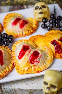 Vampire Kiss Strawberry Hand Pies - This Silly Girl's Kitchen