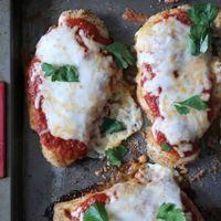 Baked Chicken Parmesan - Organize Yourself Skinny