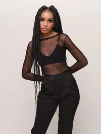 Blusa Glass Preta