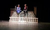 Rooftop set piece .Mary Poppins.