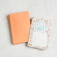 Sprinkles Confetti Fill-In Invitations - Party | Paper Source