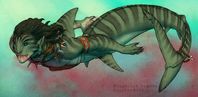 Serkov by Angiebeast @deviantart Shark merfolk