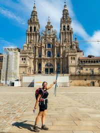 ¡Llegada a Santiago de Compostela! ☺️ #caminodesantiago #camino #santiagodecompostela #santiago #galicia #españa #spain