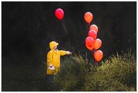 It themed photo shoot by bellingham photographer, Renee Bergeron. Thanks for the inspiration, Stephen King!