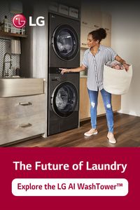 Discover the future of laundry with LG’s AI WashTower™. Packed with innovative features like AI Fabric Detection to help take the guesswork out of your laundry.