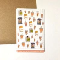 Excited to share this item from my #etsy shop: Iced Coffee Stickers, Coffee Bullet Journal stickers, aesthetic stickers, scrapbook stickers, cute journal sticker, planner stickers, bujo #cardmakingstationery #coffeestickers #bujostickers #bulletjournalstickers #plannerstickers #journalstickers #icedcoffeestickersheet #coffeestickers #coffeelovergift #handdrawnstickers #kawaiicoffeestickers #cutedrinkstickers