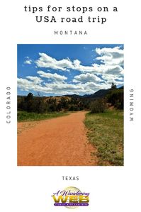 Tips for stops on road trip USA road trip Montana, Wyoming, Texas, Colorado #roadtrip #usa #traveldestinations