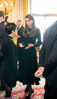 Princess of Wales and Meghan Markle opted to re-wear pieces and adapt favourites for mourning period | Daily Mail Online