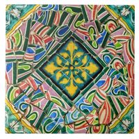 Park Guell mosaics Tile Size: Large. Gender: unisex. Age Group: adult.