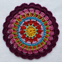 beautiful Mandela... link to free pattern-