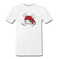 Pirate skull - Mens Premium T-Shirt | MeAndMyTee.Com