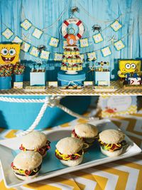 Fantastic Spongebob Squarepants Birthday Party #spongebob #party