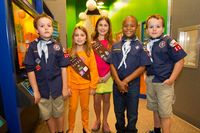 Children's Museum of Houston has great Cub Scout and Girl Scout overnight options.