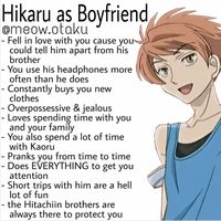 Hikaru as Boyfriend