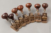Comprehensive Set of Seven Rosewood Handled Violinmaker's Planes – Jim Bode Tools