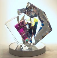 View & purchase beautiful pieces of artwork by glass artist Toland Sand & other contemporary fine art & sculptures at Raven Gallery in Aspen, Colorado.