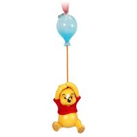 You'll have a ''hunny'' of a holiday with Pooh as he floats on a balloon high in the boughs of your family tree. But watch out for the bees, please! This sculpted Sketchbook Ornament from the Hundred Acre Wood is sure to sweeten the season!