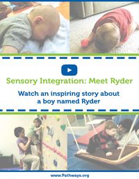 Ryder’s journey begins with his parents noticing his struggles during Tummy Time, his difficulty playing in a group, and how easily he would become tired when attempting tasks his peers had mastered. Through sensory integration therapy, his social participation has increased. Because of early detection and early intervention, therapy has been able to help Ryder make strides in his sensory development and more. Copyright © 2018 Pathways Foundation